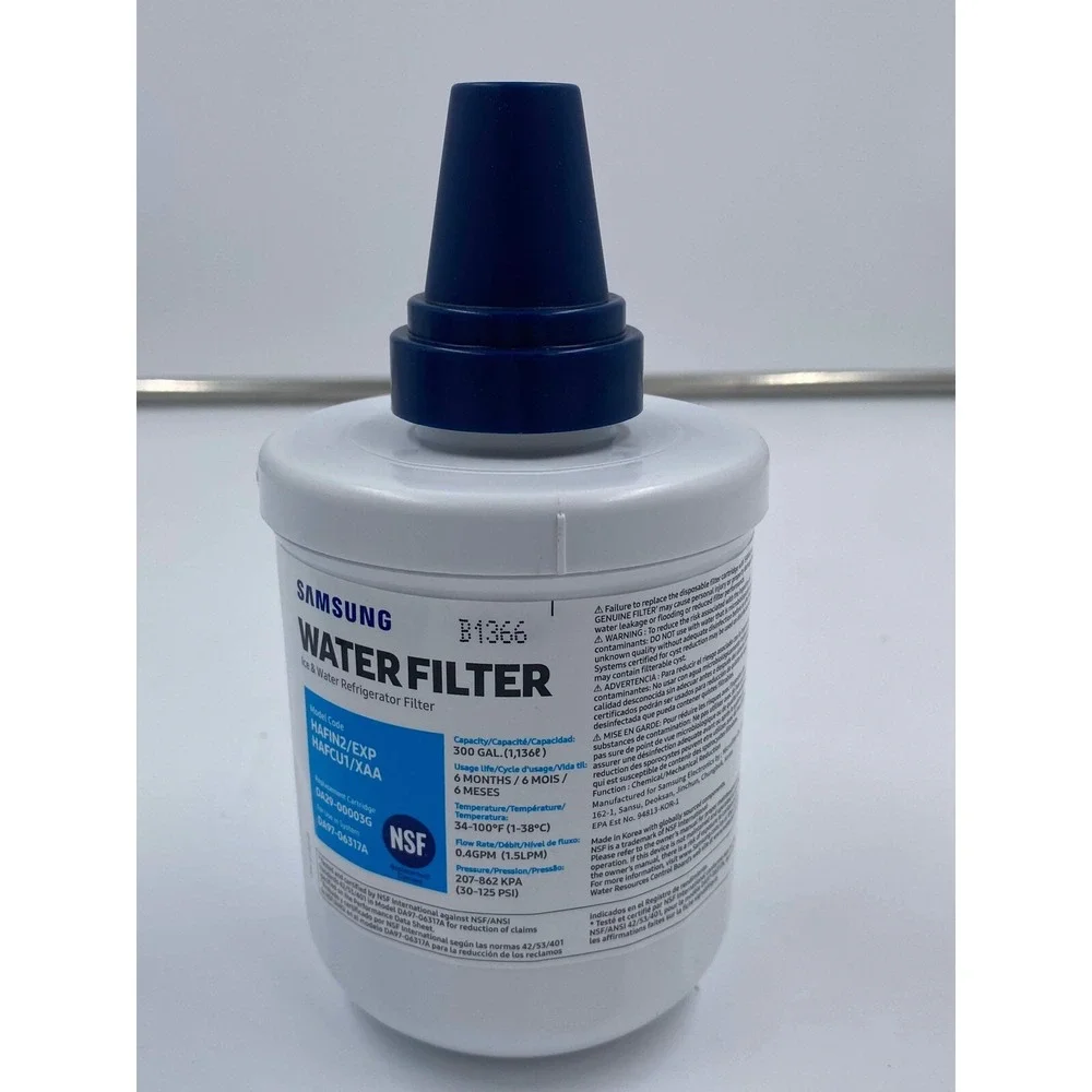Samsung Genuine DA29-00003G HAFIN2/EXP‎ HAFCU1/XAA Refrigerator Water Filter